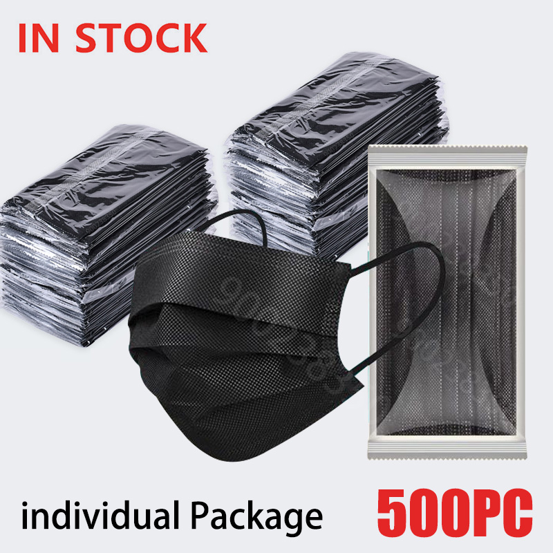 Disposable Surgical Mask - 10-500 Stück Einweg-Masken für Erwachsene, einzeln