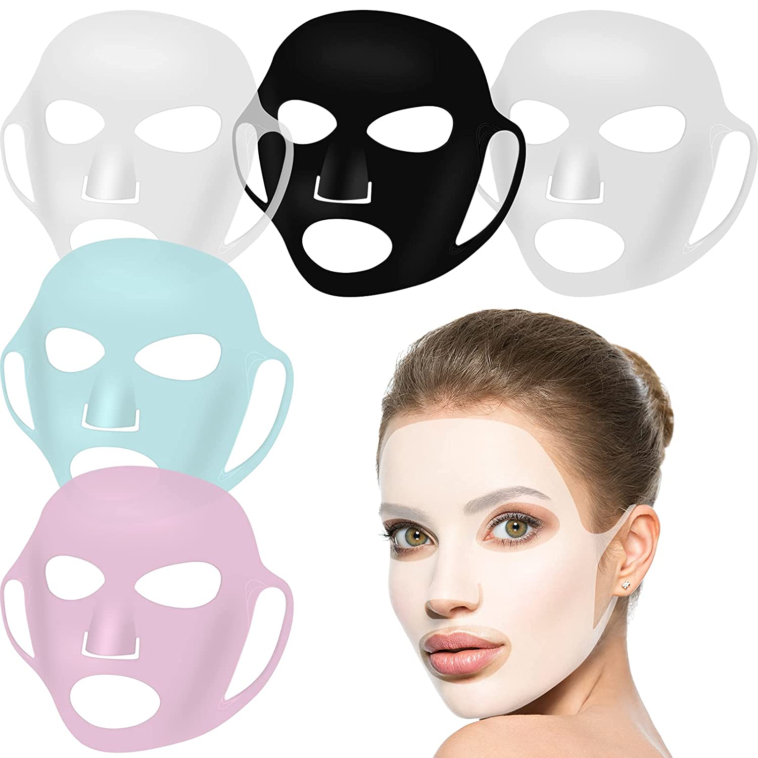 Silicone Mask Bracket - Wiederverwendbare Silikon Gesicht Maske Halter für