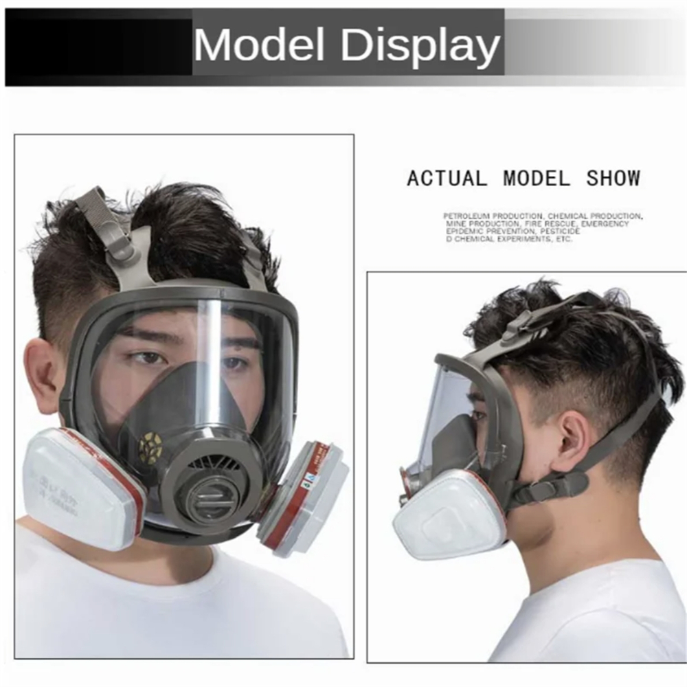 Vollgesichts-Atemschutzmaske m – Dust Mask Construction Bewertung und Preis
